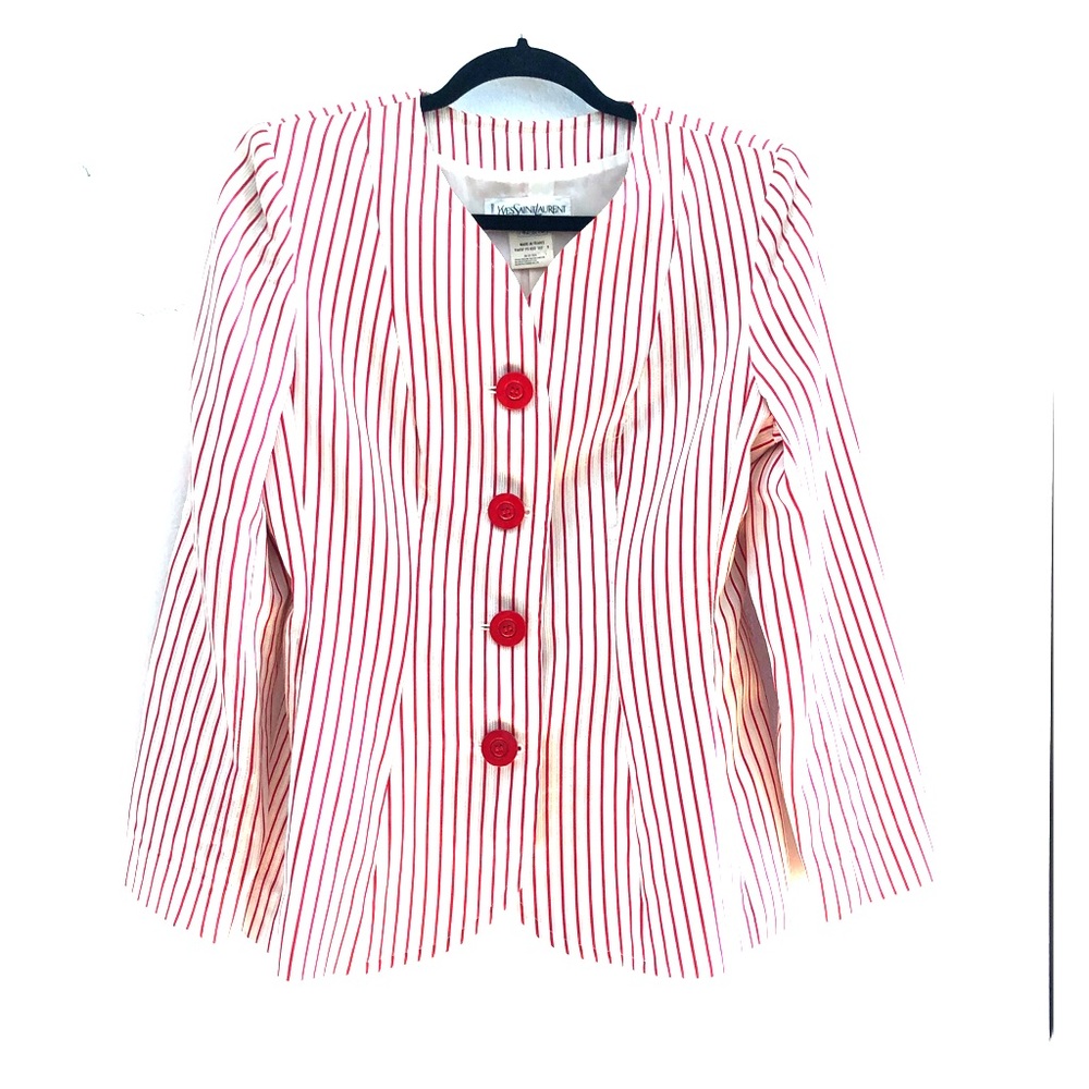 Iconic vintage YSL jacket from Paris couloirs